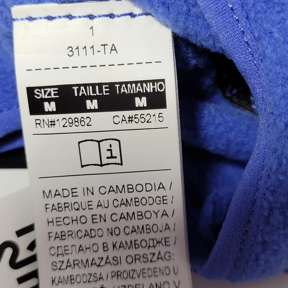Nike One Fleece Gloves Youth Kids Medium‎ Blue Therma-FIT Touchscreen Compatible